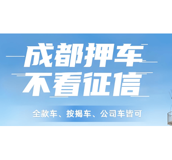 成都押车非本人